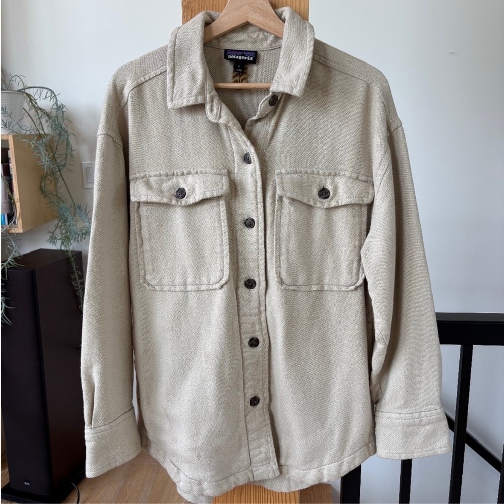 PATAGONIA-Heavy Weight Fjord Flannel Overshirt size medium
